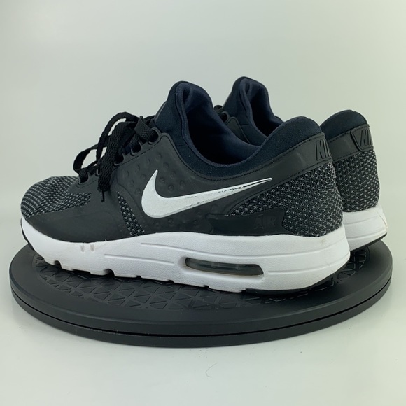 Nike Air Max Zero Essentials Black/White Athletic Shoes 876070-004 Men's Size 8 - Picture 7 of 12